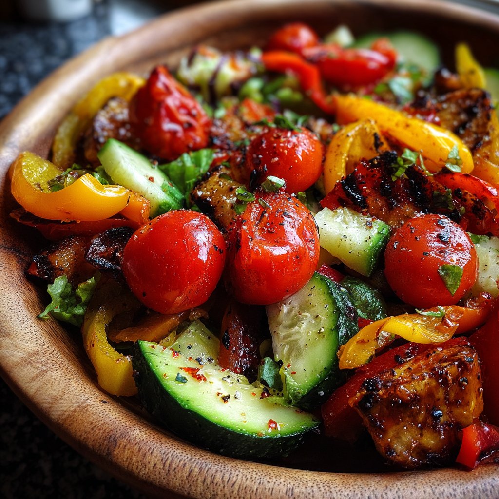 Salate Zum Grillen Bunt