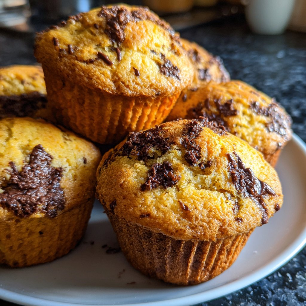 Muffins mit Schokostückchen