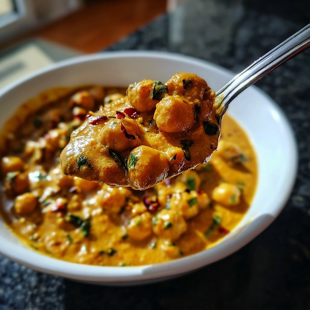 Indisches Kichererbsencurry