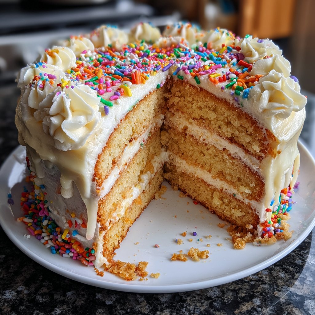 Geburtstagskuchen klassisch