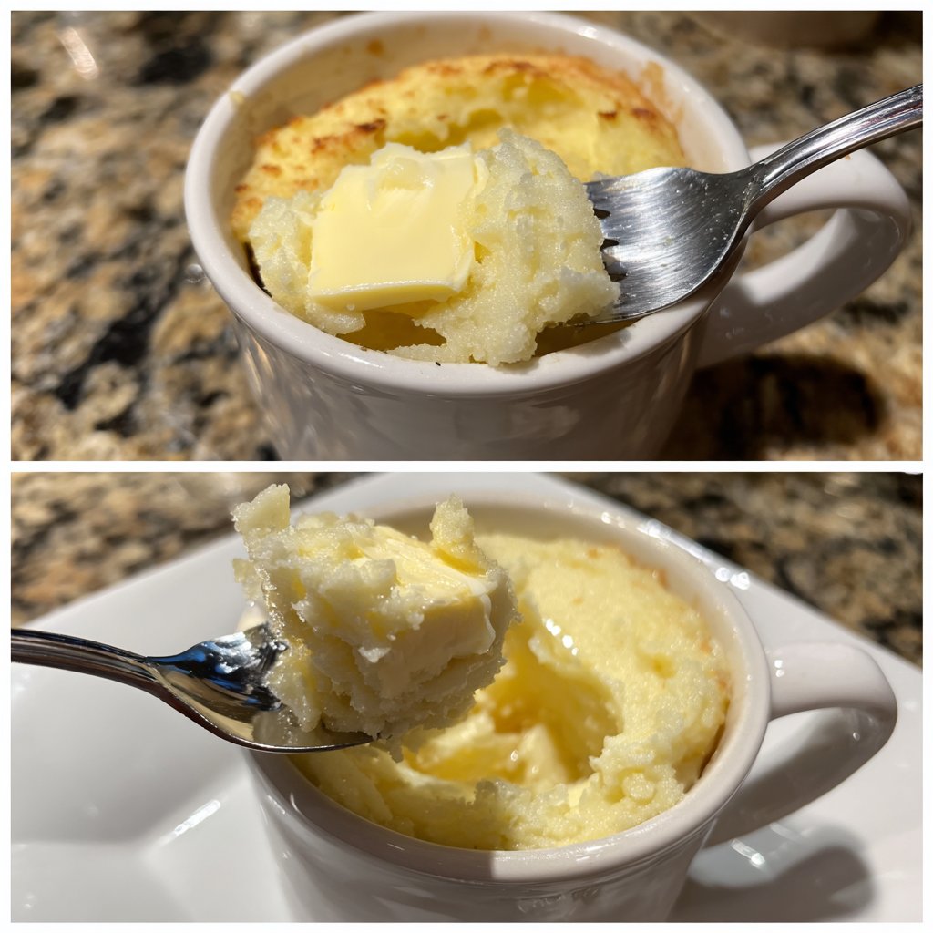 Süßkartoffelpüree mit Butter